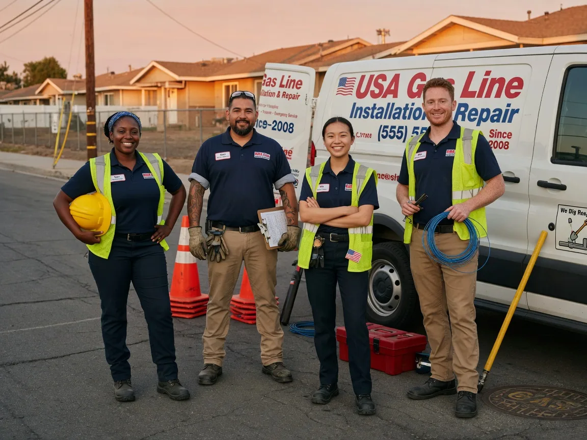 Gas Line Installation company in Lake Arthur, NM